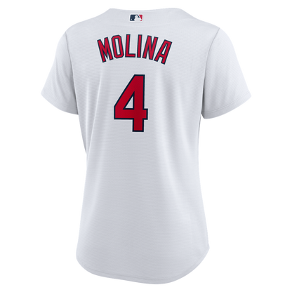St. Louis Cardinals Yadier Molina Nike Women's Home Replica Jersey - White MLB Team Jersey Baseball Fan Apparel