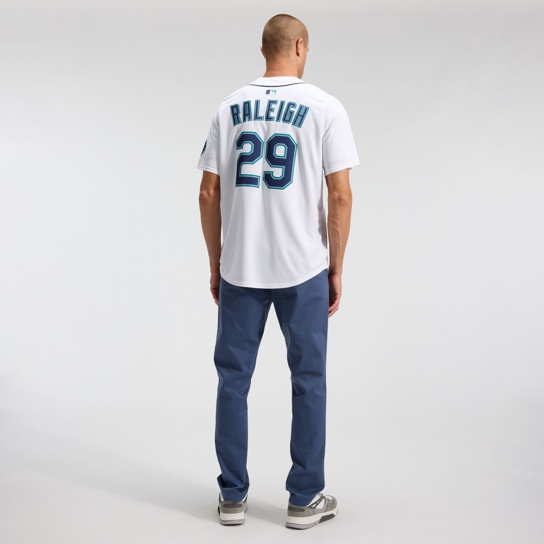 Seattle Mariners Cal Raleigh Nike Home Limited Player Jersey - White MLB Team Jersey Baseball Fan Apparel