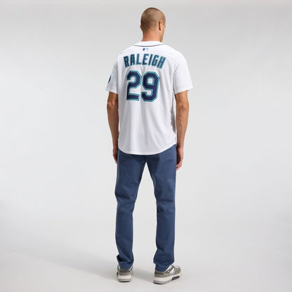 Seattle Mariners Cal Raleigh Nike Alternate Limited Jersey - Teal MLB Team Jersey Baseball Fan Apparel
