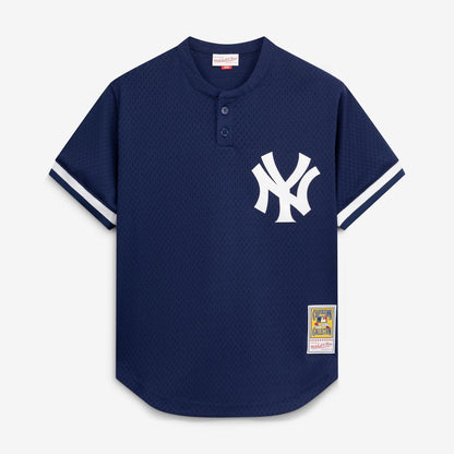 New York Yankees Don Mattingly Mitchell & Ness Authentic Batting Practice Jersey - Navy MLB Team Jersey Baseball Fan Apparel