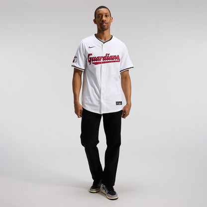Cleveland Guardians Jose Ramirez Nike Home Limited Player Jersey - White MLB Team Jersey Baseball Fan Apparel
