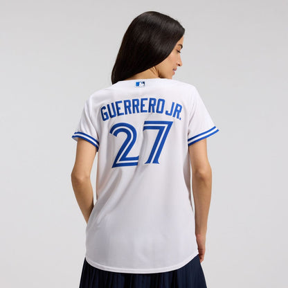 Toronto Blue Jays Vladimir Guerrero Jr. Nike Women's Home Replica Player Jersey - White MLB Team Jersey Baseball Fan Apparel