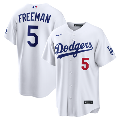 Los Angeles Dodgers Freddie Freeman Nike Alternate Stadium Jersey - Royal MLB Team Jersey Baseball Fan Apparel
