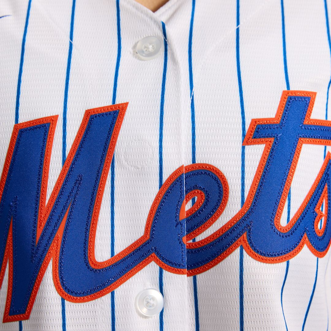 New York Mets Nike Women's Home Replica Team Jersey - White MLB Team Jersey Baseball Fan Apparel