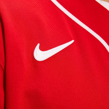 Cincinnati Reds Nike Alternate Authentic Team Logo Jersey - Scarlet MLB Team Jersey Baseball Fan Apparel