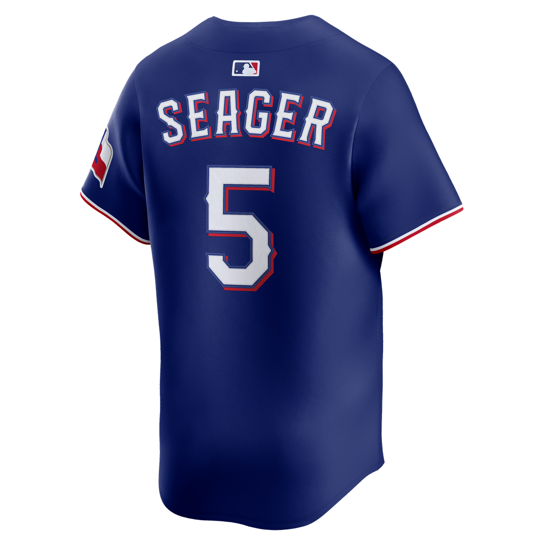 Texas Rangers Corey Seager Nike Alternate 2 Limited Jersey - Royal MLB Team Jersey Baseball Fan Apparel