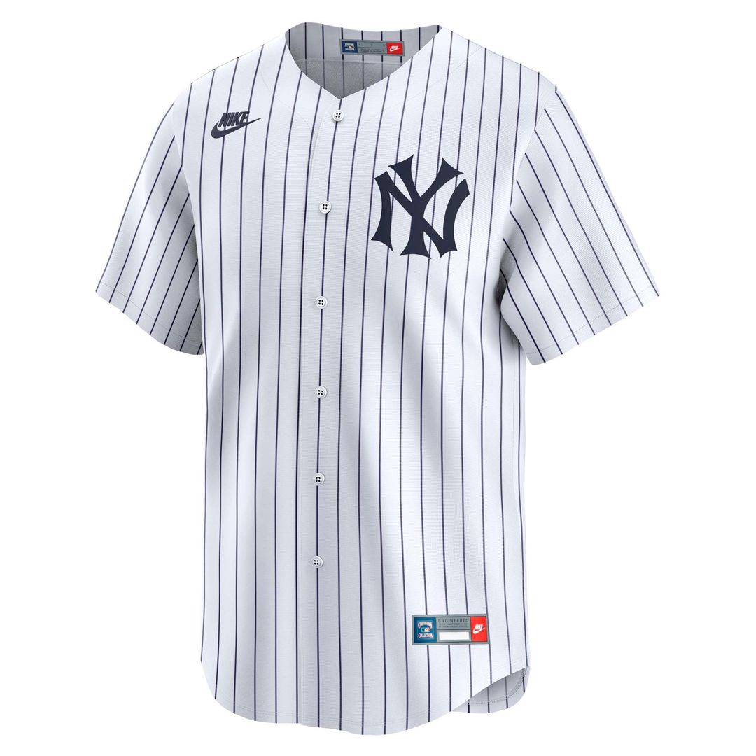 New York Yankees Mickey Mantle Nike Throwback Cooperstown Limited Jersey - White MLB Team Jersey Baseball Fan Apparel