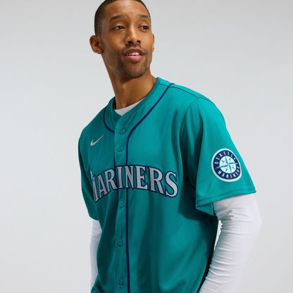 Seattle Mariners Cal Raleigh Nike Home Limited Player Jersey - White MLB Team Jersey Baseball Fan Apparel