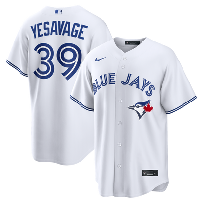 Toronto Blue Jays Trey Yesavage Nike Home Replica Jersey - White MLB Team Jersey Baseball Fan Apparel