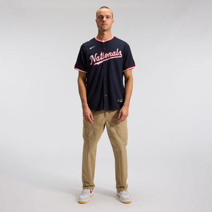 Washington Nationals James Wood Nike Alternate Limited Player Jersey - Navy MLB Team Jersey Baseball Fan Apparel