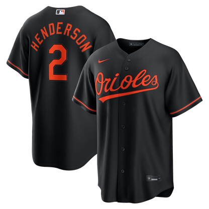Baltimore Orioles Gunnar Henderson Nike Road Replica Jersey - Gray MLB Team Jersey Baseball Fan Apparel