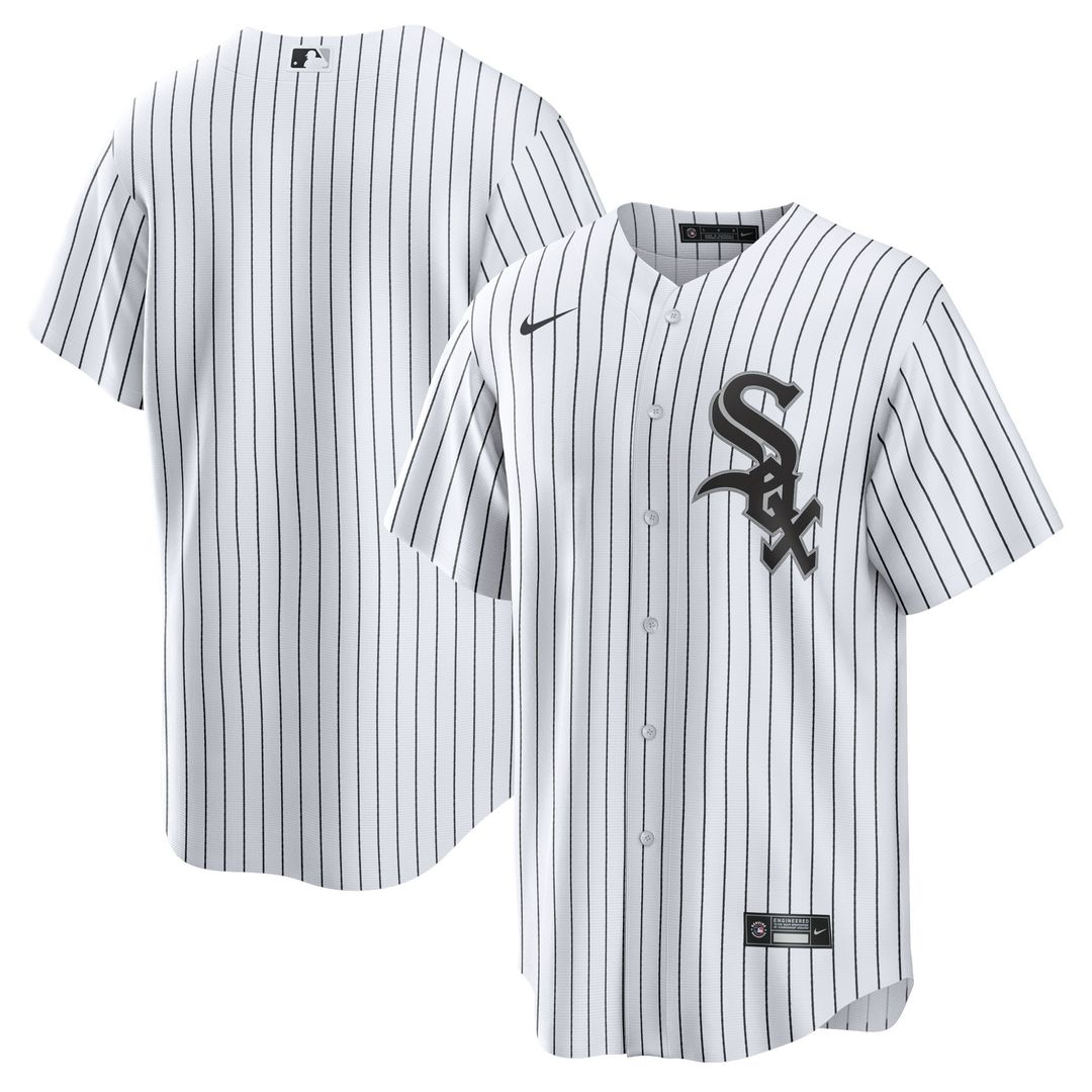 Chicago White Sox Nike Home Blank Replica Jersey - White MLB Team Jersey Baseball Fan Apparel