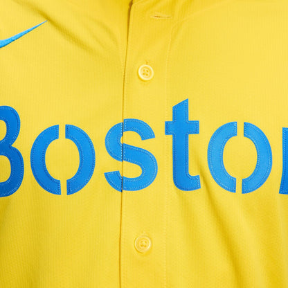 Boston Red Sox Nike City Connect Limited Jersey - Gold MLB Team Jersey Baseball Fan Apparel