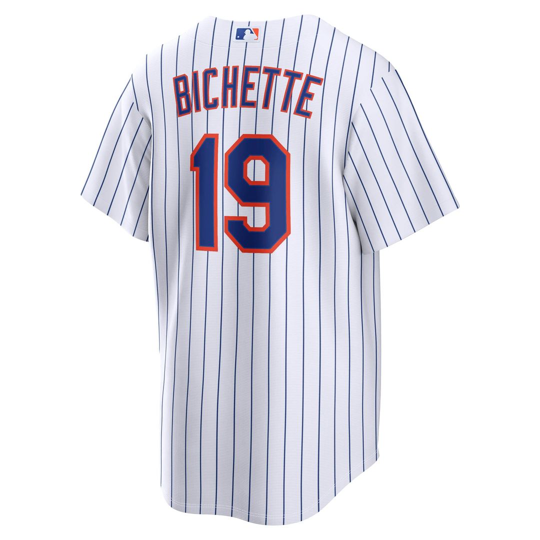 New York Mets Bo Bichette Nike Home Replica Jersey - White MLB Team Jersey Baseball Fan Apparel