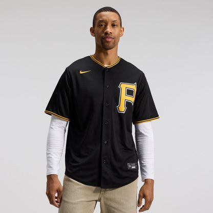 Pittsburgh Pirates Nike Home Replica Team Jersey - White MLB Team Jersey Baseball Fan Apparel