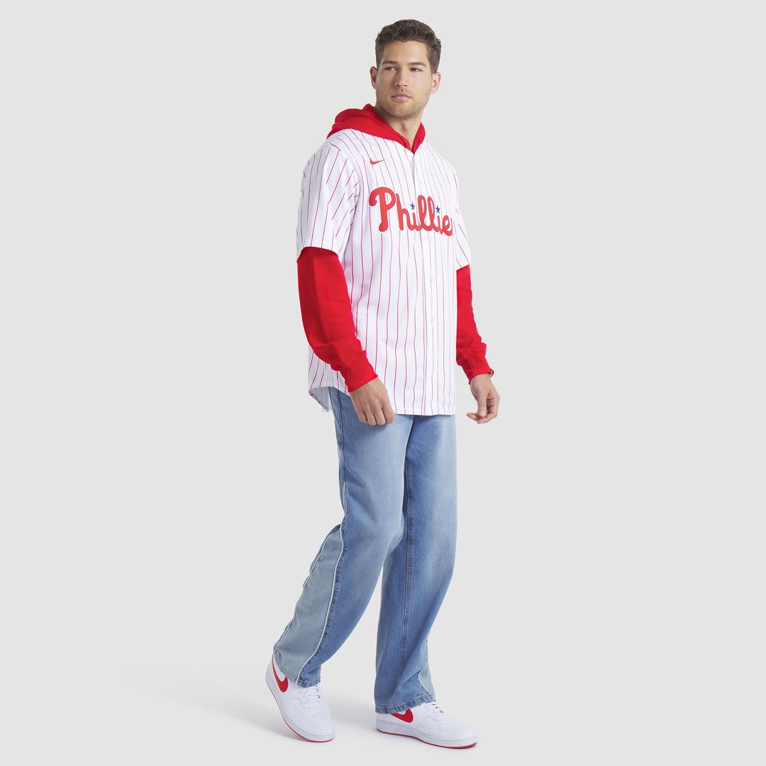 Philadelphia Phillies Bryce Harper Nike Home Replica Player Name Jersey - White MLB Team Jersey Baseball Fan Apparel