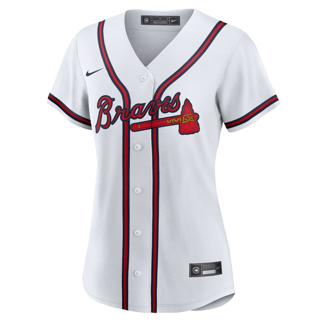 Atlanta Braves Matt Olson Nike Women's Home Replica Player Jersey - White MLB Team Jersey Baseball Fan Apparel