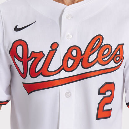 Baltimore Orioles Gunnar Henderson Nike Home Limited Player Jersey - White MLB Team Jersey Baseball Fan Apparel