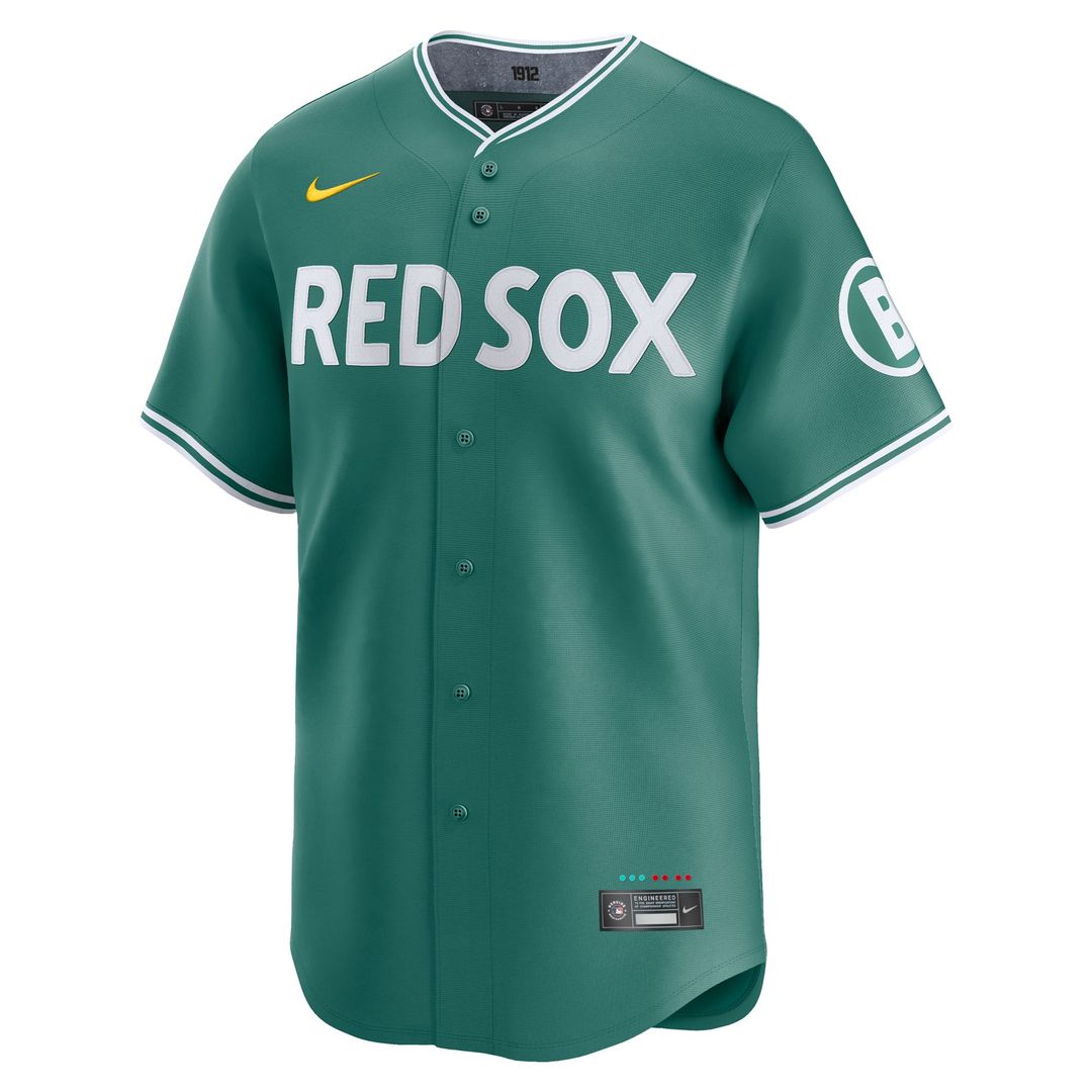 Boston Red Sox Nike City Connect Limited Jersey - Green MLB Team Jersey Baseball Fan Apparel
