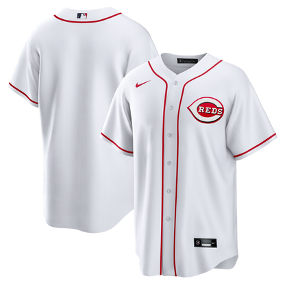 Cincinnati Reds Nike Home Big & Tall Replica Jersey - White MLB Team Jersey Baseball Fan Apparel