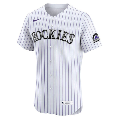 Colorado Rockies Nike Home Elite Jersey - White MLB Team Jersey Baseball Fan Apparel