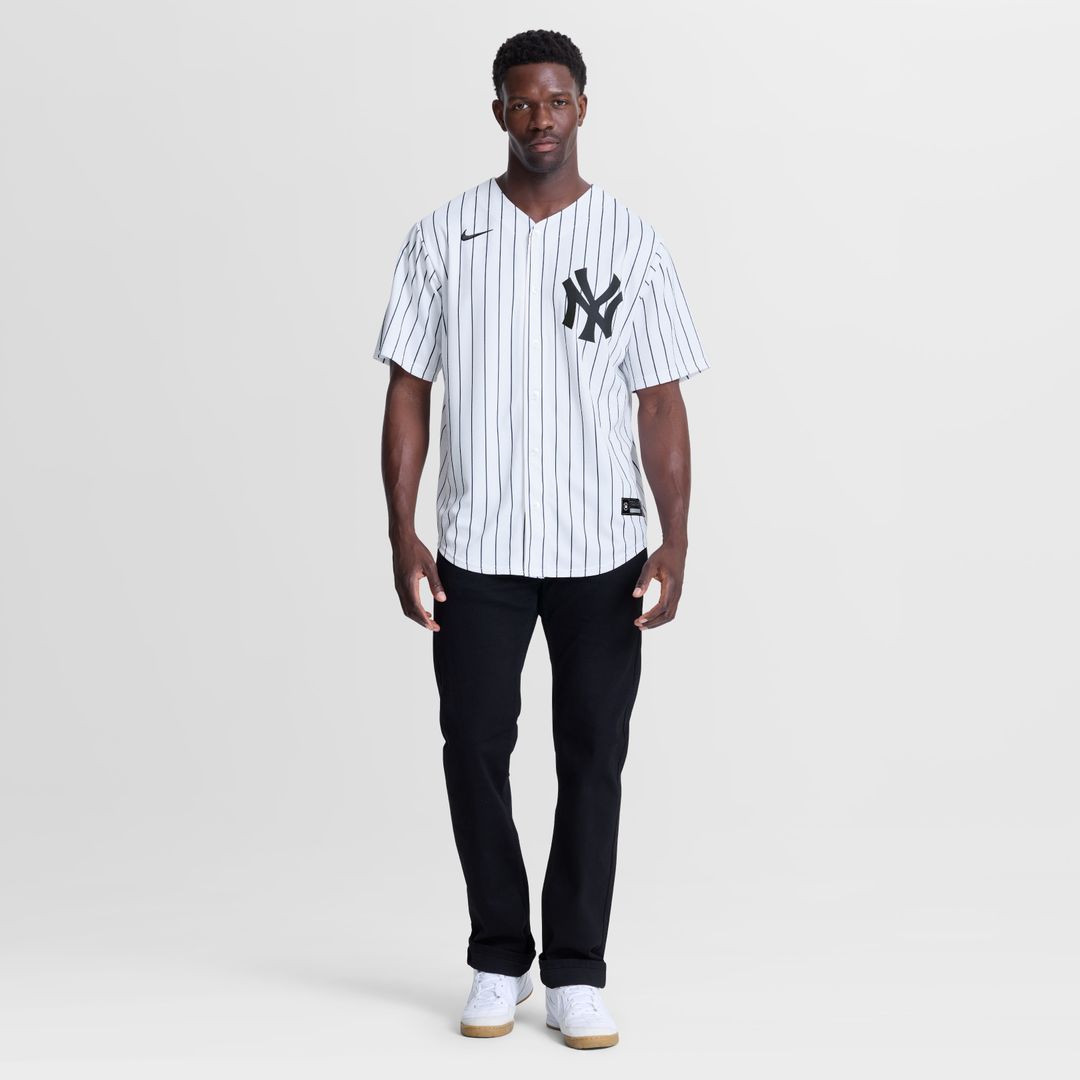 New York Yankees Nike Home Replica Jersey - White MLB Team Jersey Baseball Fan Apparel