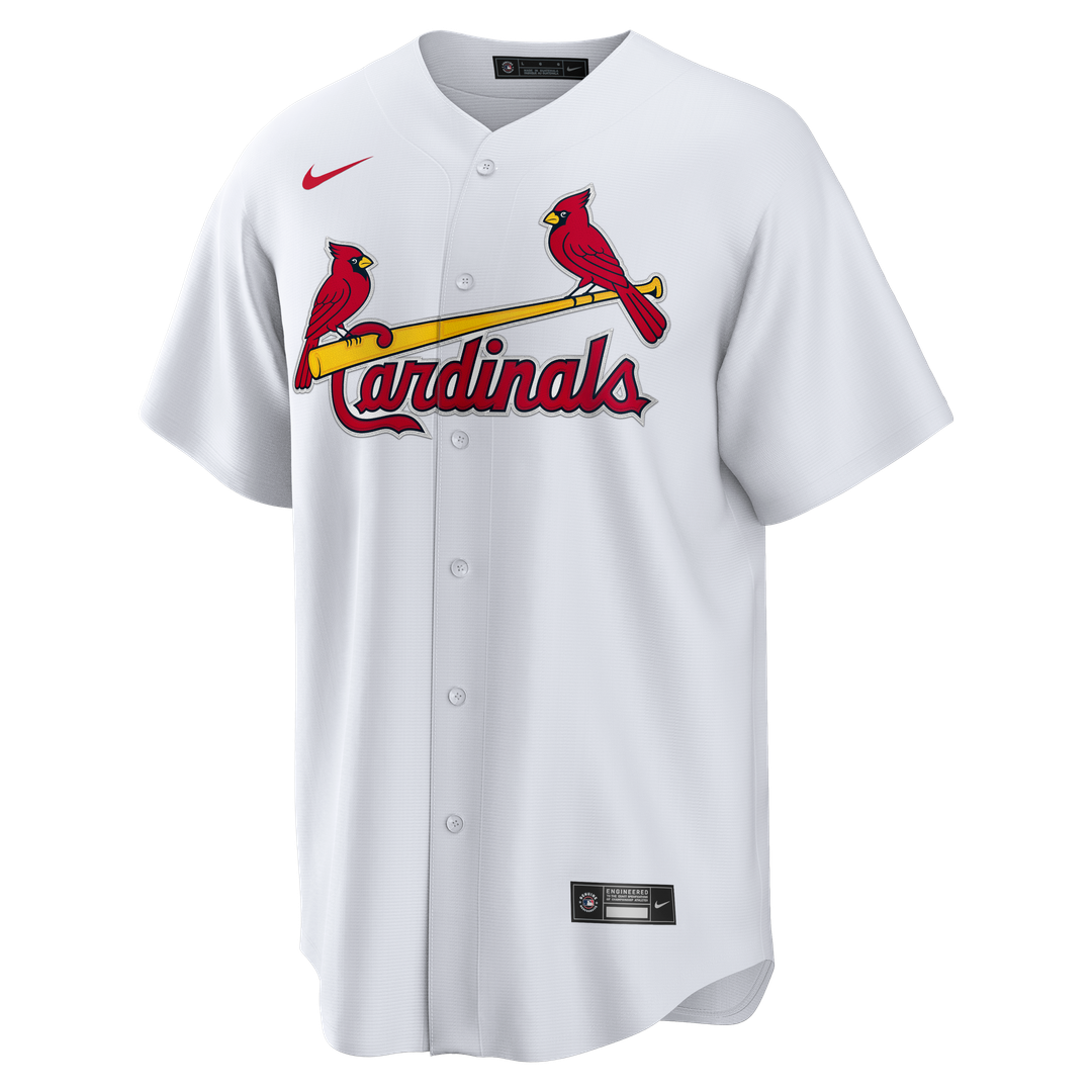 St. Louis Cardinals José Fermín Nike Home Replica Jersey - White MLB Team Jersey Baseball Fan Apparel