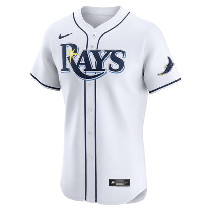 Tampa Bay Rays Yandy Diaz Nike Home Elite Player Jersey - White MLB Team Jersey Baseball Fan Apparel
