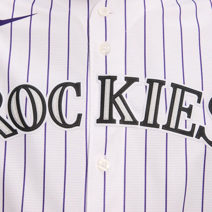 Colorado Rockies Nike Home Replica Team Jersey - White MLB Team Jersey Baseball Fan Apparel