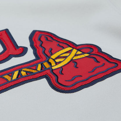 Atlanta Braves Greg Maddux Mitchell & Ness 1995 Throwback Authentic Jersey - Gray MLB Team Jersey Baseball Fan Apparel