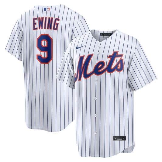 New York Mets AJ Ewing Nike Home Replica Jersey - White MLB Team Jersey Baseball Fan Apparel