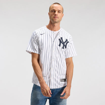 New York Yankees Aaron Judge Nike Home Limited Player Jersey - White MLB Team Jersey Baseball Fan Apparel