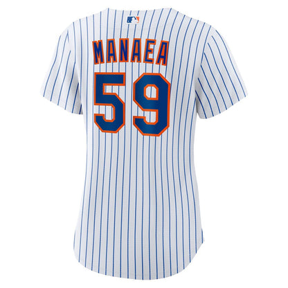 New York Mets Sean Manaea Nike Women's Home Replica Jersey - White MLB Team Jersey Baseball Fan Apparel