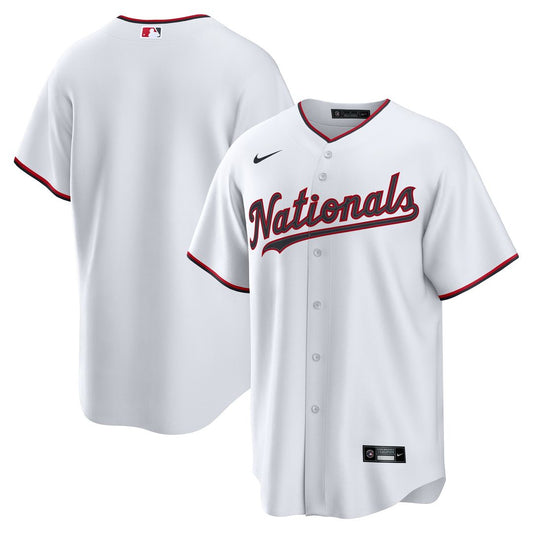 Washington Nationals Nike Home Replica Jersey - White MLB Team Jersey Baseball Fan Apparel