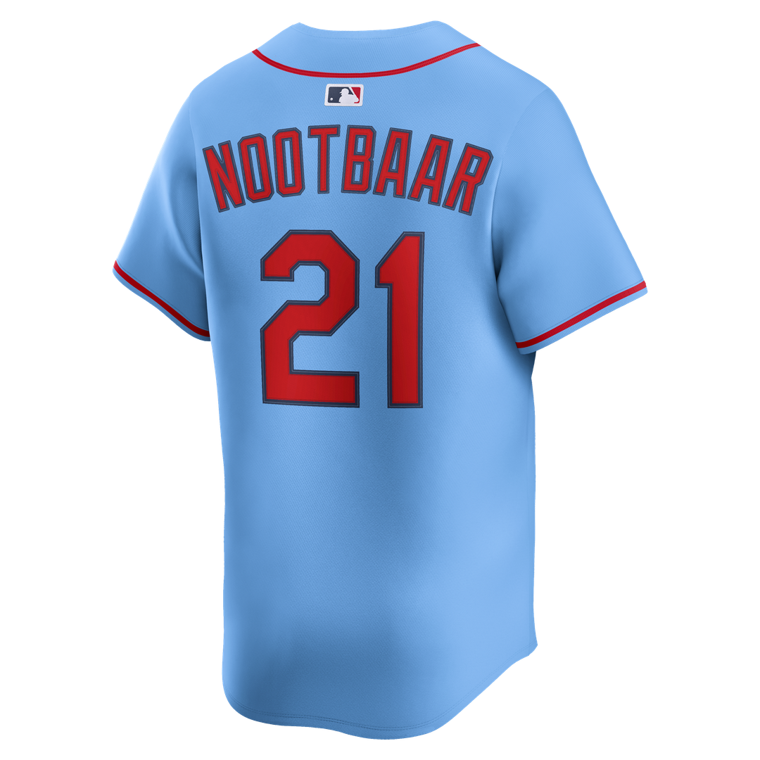 St. Louis Cardinals Lars Nootbaar Nike Home Limited Player Jersey - White MLB Team Jersey Baseball Fan Apparel