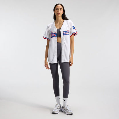 Texas Rangers Nike Women's Home Limited Jersey - White MLB Team Jersey Baseball Fan Apparel