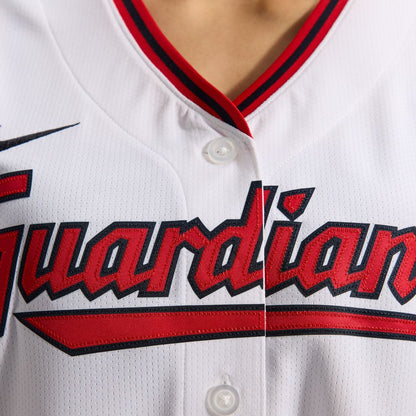 Cleveland Guardians José Ramírez Nike Women's Home Limited Player Jersey - White MLB Team Jersey Baseball Fan Apparel