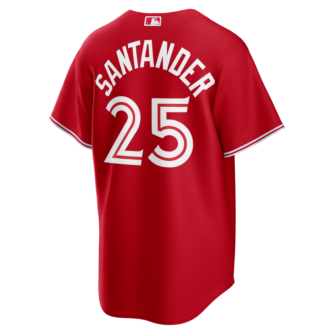 Toronto Blue Jays Anthony Santander Nike Canada Day Replica Jersey - Red MLB Team Jersey Baseball Fan Apparel