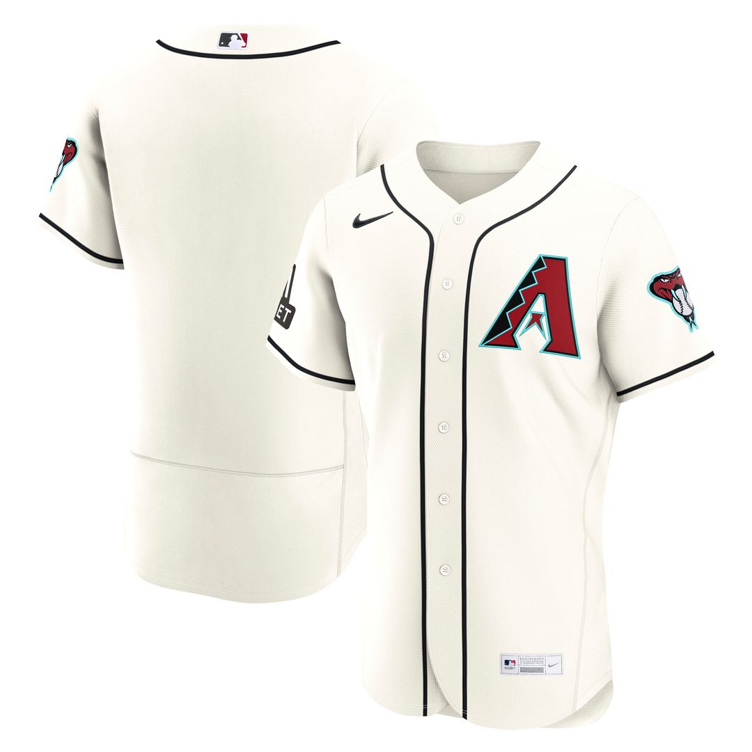 Arizona Diamondbacks Nike Alternate 2 Authentic Jersey - Crimson MLB Team Jersey Baseball Fan Apparel
