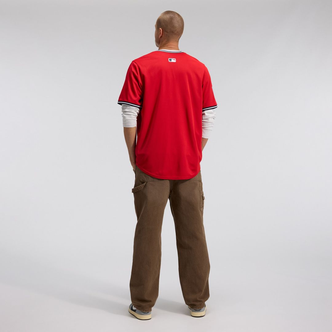 Cleveland Guardians Nike Alternate Limited Jersey - Red MLB Team Jersey Baseball Fan Apparel