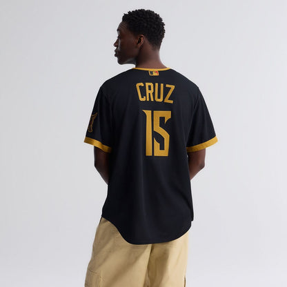 Pittsburgh Pirates Oneil Cruz Nike 2026 City Connect Stadium Jersey - Black MLB Team Jersey Baseball Fan Apparel