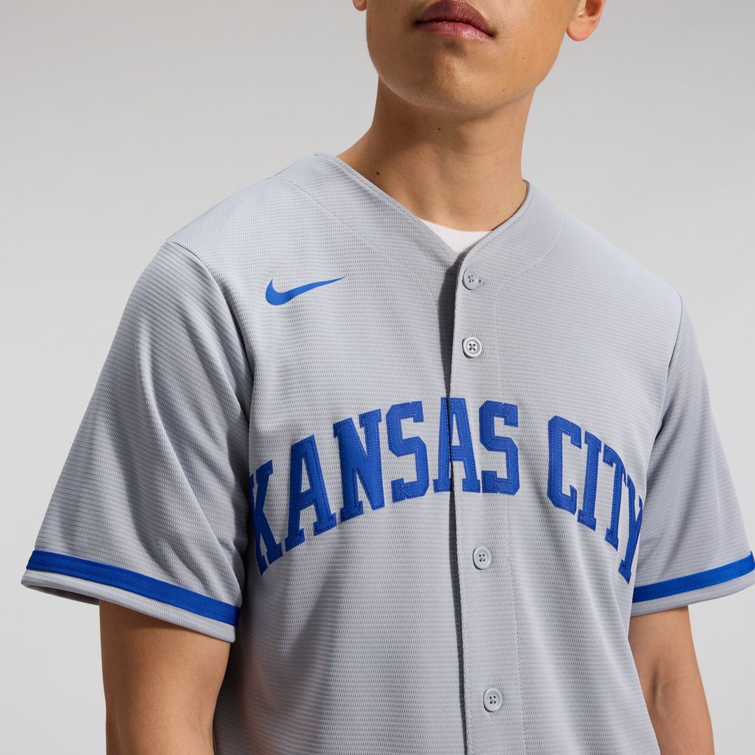 Kansas City Royals Bobby Witt Jr. Nike Alternate 2 Replica Jersey - Rush Blue MLB Team Jersey Baseball Fan Apparel