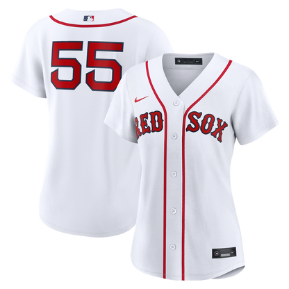 Boston Red Sox Ranger Suárez Nike Women's Home Replica Jersey - White MLB Team Jersey Baseball Fan Apparel