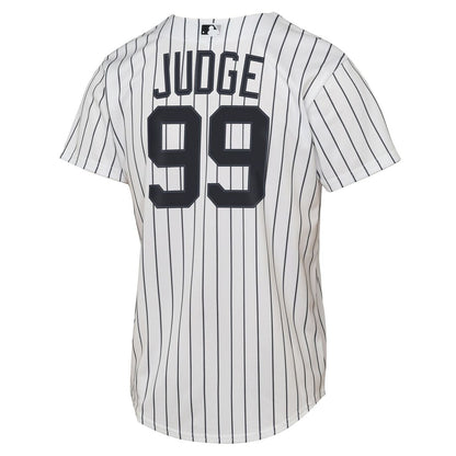 New York Yankees Aaron Judge Nike Youth Home Replica Player Jersey - White MLB Team Jersey Baseball Fan Apparel