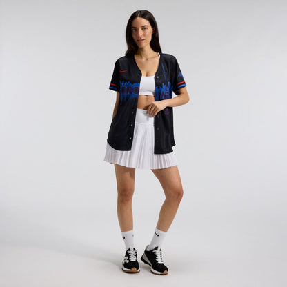 Toronto Blue Jays Vladimir Guerrero Jr. Nike Women's 2024 City Connect Limited Player Jersey - Navy MLB Team Jersey Baseball Fan Apparel