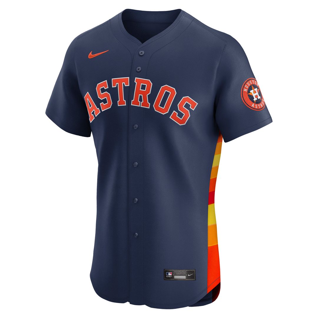 Houston Astros Nike Alternate 2 Elite Jersey - Navy MLB Team Jersey Baseball Fan Apparel