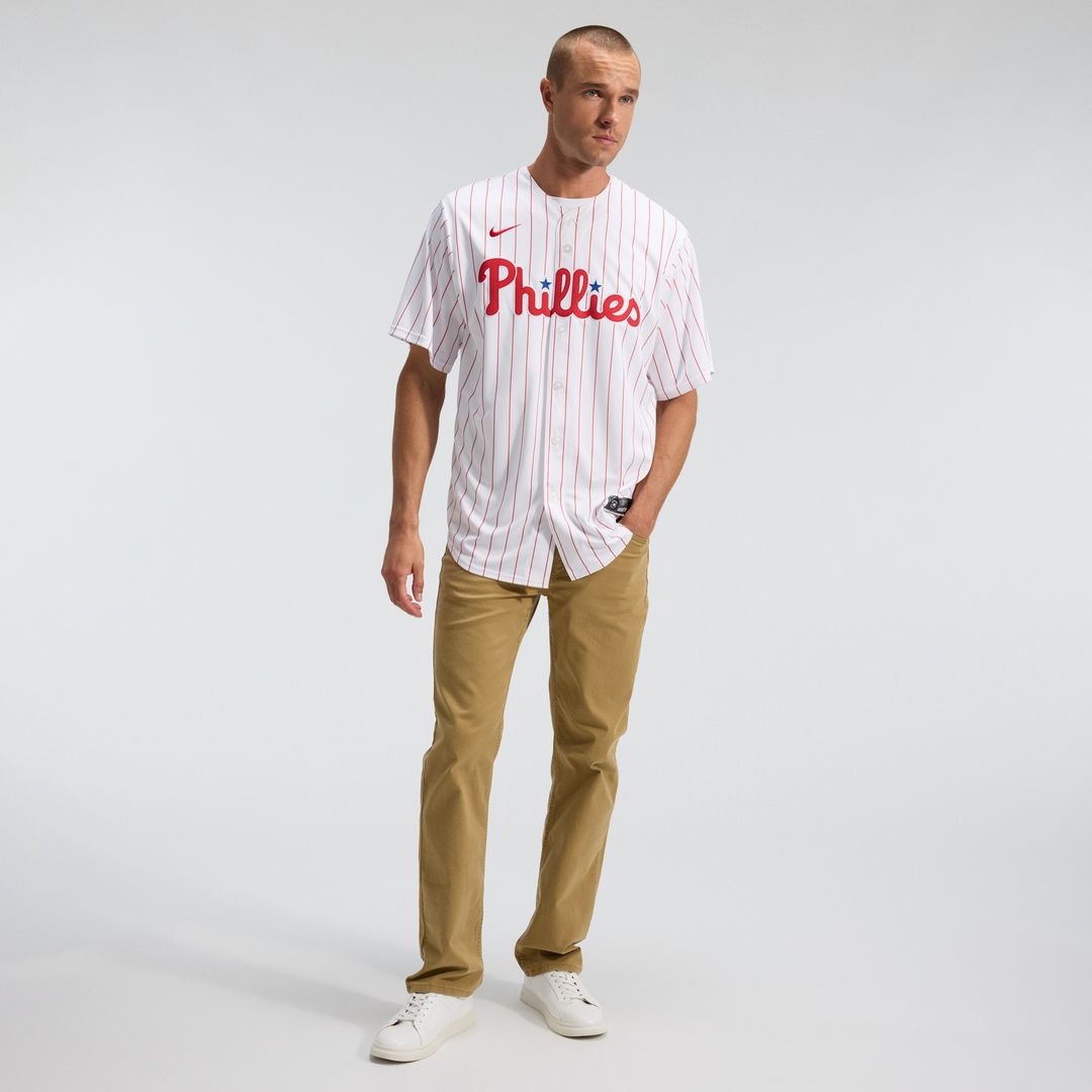 Philadelphia Phillies Nike Home Replica Team Jersey - White MLB Team Jersey Baseball Fan Apparel