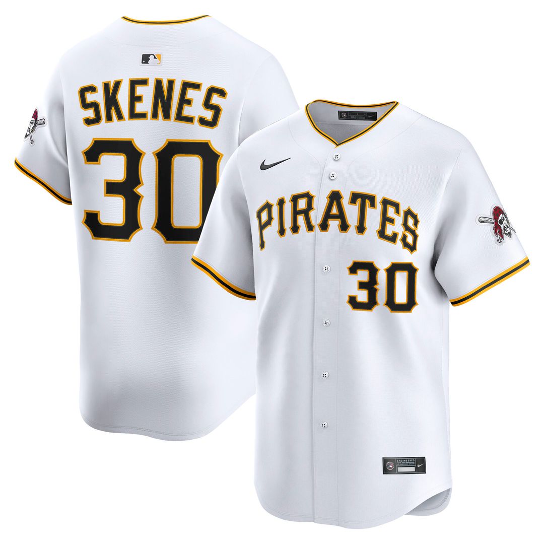 Pittsburgh Pirates Paul Skenes Nike Road Limited Player Jersey - Gray MLB Team Jersey Baseball Fan Apparel