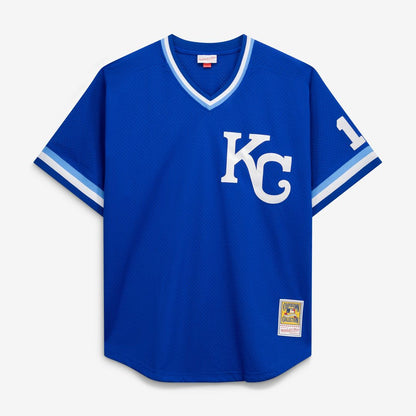 Kansas City Royals Bo Jackson Mitchell & Ness Cooperstown Big & Tall Mesh Batting Practice Jersey - Royal MLB Team Jersey Baseball Fan Apparel