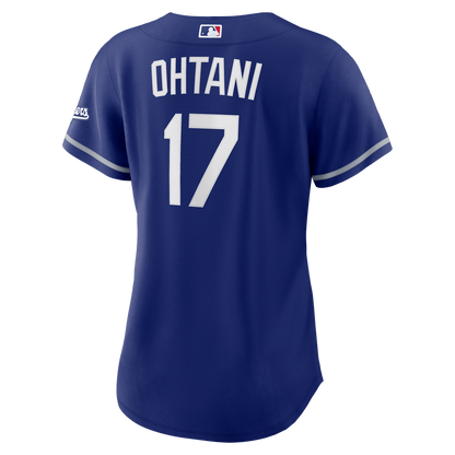 Los Angeles Dodgers Shohei Ohtani Nike Women's Alternate Stadium Jersey - Royal MLB Team Jersey Baseball Fan Apparel